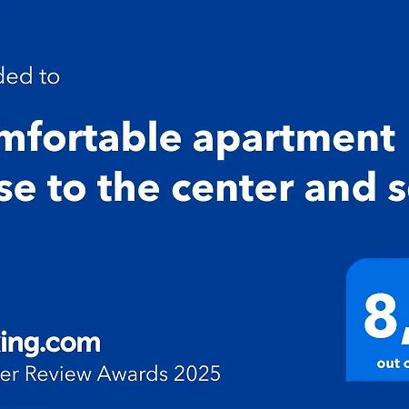 דירה Comfortable Close To The Center And Sea *